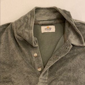 Marine layer collared shirt